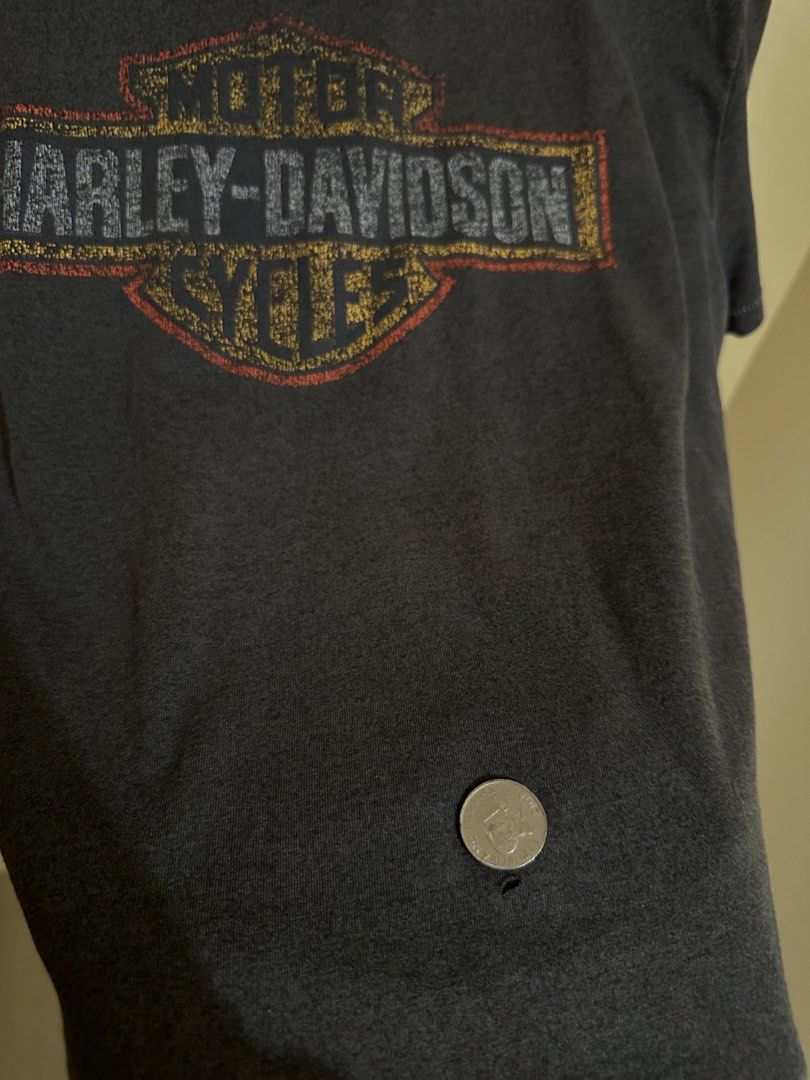 Harley Davidson Vintage Washed shirt (Category: Activewear) located in Legazpi City. Submitted by jaysx666 (Listing ID 1465506823, Image 3). Description: Large 22x27.