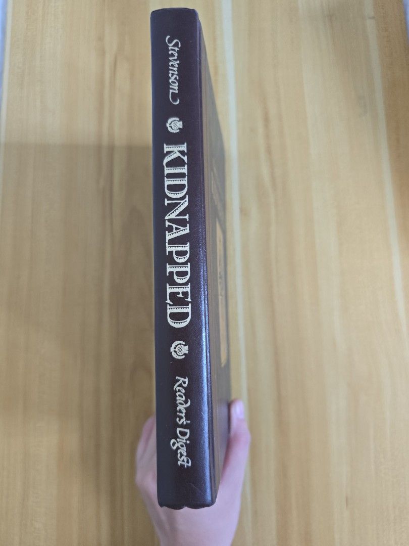 (Hardcover) Kidnapped by Robert-Louis Stevenson (Category: Storybooks) located in Trece Martires City. Submitted by closette.ph (Listing ID 1465405594, Image 3). Description: 💌 click photos to view full item 🌷Genre : Adventure - rfs : apartment cleanout 🌸 - Hardback Edition, authentic copy - personal preloved books - has signs of usage - colors may vary due to lighting.