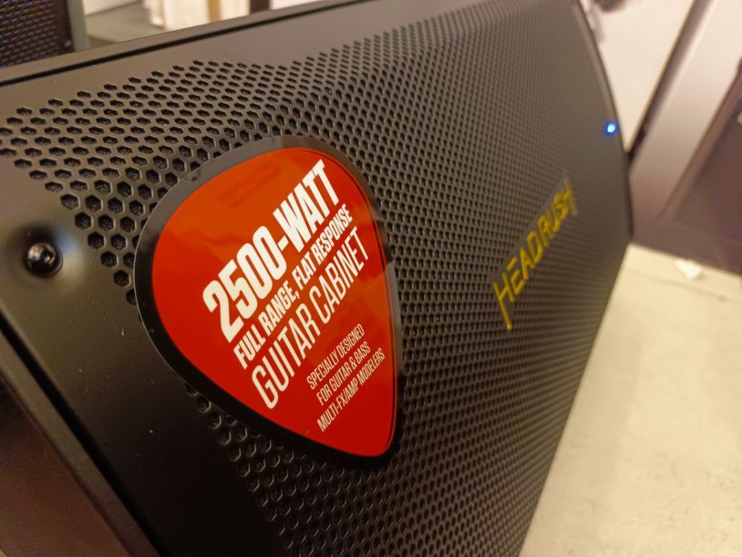 HEADRUSH FRFR 112 (Category: Soundbars, Speakers & Amplifiers) located in Manila. Submitted by shelian09 (Listing ID 1465432175, Image 2). Description: 2500 Watts FRFR Guitar Cabinet with Bluetooth.
