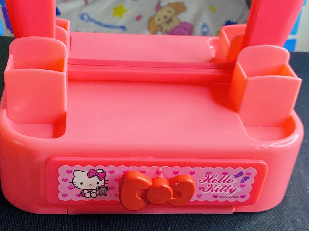 Hello Kitty Mini Dresser (Category: Character Goods) located in Manila. Submitted by kawaii_omocha_est2020 (Listing ID 1465543208, Image 2). Description: ✅ Mine Now, Pay Now ✅ Please check all photos for complete details. ✅ Please manage your expectations, most items are preloved and not for those who are sensitive about condition. ✅ Actual color may vary due to lighting conditions. ✅ Due to limited reply quota, I will only entertain serious buye