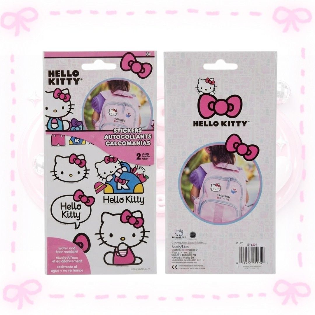 Hello Kitty Waterproof Stickers Pack 2 Sheets (Category: Craft Supplies & Tools) located in Sorsogon. Submitted by mitchelle0425 (Listing ID 1465527114, Image 1). Description: .