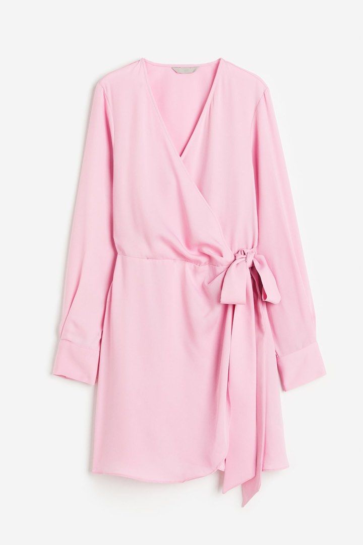 H&M Pink Wrap Dress (Category: Dresses) located in Marikina City. Submitted by jlram (Listing ID 1465485684, Image 1). Description: .