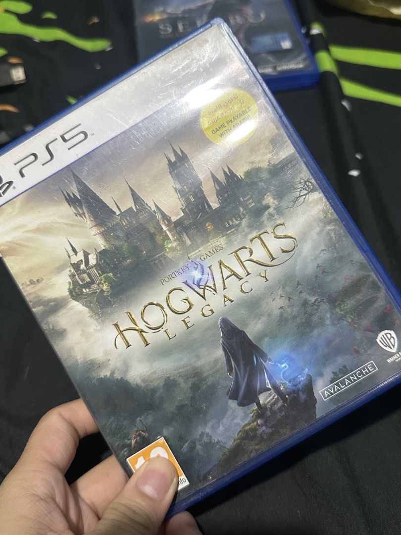 Hogwarts Legacy PS5 Game (Category: PlayStation) located in Manila. Submitted by _ladiezman217 (Listing ID 1465500224, Image 2). Description: - Platform: PlayStation 5 (PS5) - Title: Hogwarts Legacy Standard Edition - Condition: Clean, scratch-free disc, ready to play - Inclusion: Original case and paper insert included - Genre: Immersive open-world RPG set in the wizarding world - Mode: Offline single-player.