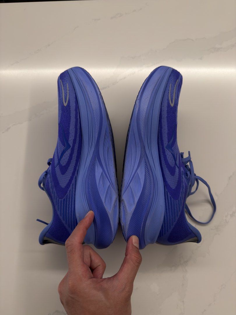 HOKA M Skyward X2 (Category: Sneakers) located in Taguig. Submitted by notobrokies (Listing ID 1465430108, Image 3). Description: LEGIT / LIKE NEW ABOUT 30KM MILEAGE RFS: TOO MANY SHOES NO BOX OR EXTRAS IF NOT PICTURED NO TRADE / NO NEGO / LAST PRICE GCASH PAYMENTS ONLY - NO COD LALAMOVE OR GRAB ONLY NO LBC / J&T SERVICES Location Pin: McKinley Hill Village .