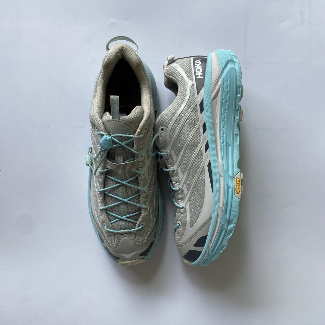 Hoka Mafate Three 2 (Category: Sneakers) located in Manolo Fortich. Submitted by thriftstr.co (Listing ID 1465386127, Image 1). Description: H*ka Mafate Three 2 11.5 US / 46 EU / 29.5 CM Excellent Condition Tear Collar Lining .