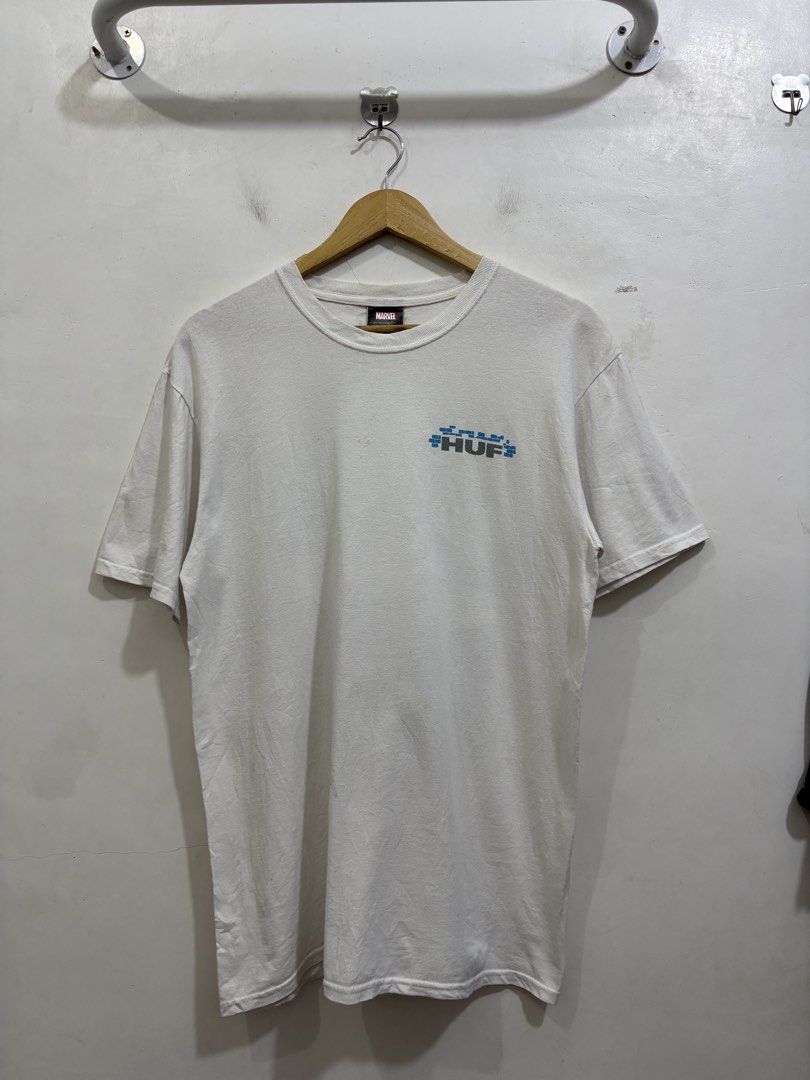 Huf❌Marvel Tee (Category: Activewear) located in Taytay. Submitted by leanmark103093 (Listing ID 1465524651, Image 3). Description: Huf❌Marvel Wolverine/hulk Tension Adult Tee Medium on tag W20 L28 No side seam Verygood Condition No issue 📩📩📩📩.