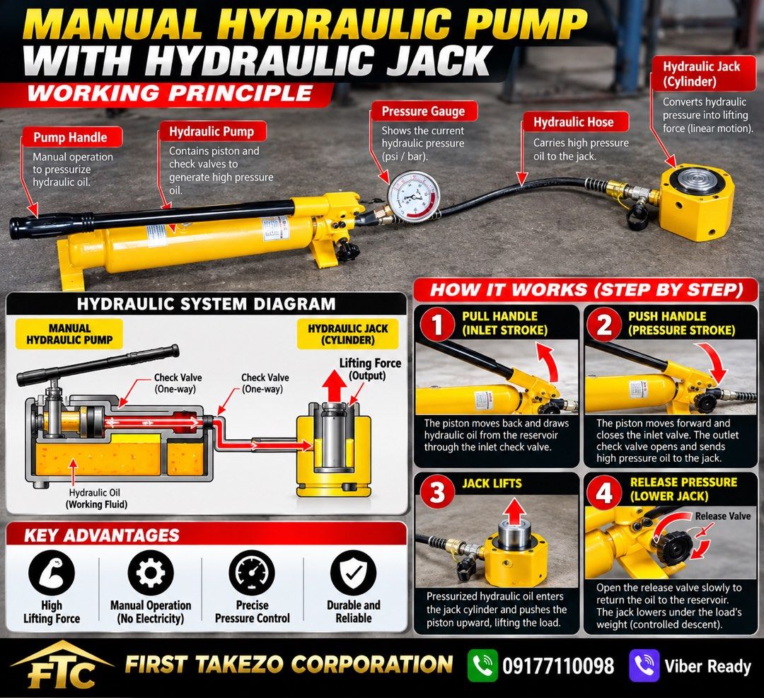 Hydraulic pump (Category: Construction Tools & Equipment) located in Manila. Submitted by joeyroque09 (Listing ID 1465429224, Image 1). Description: hydraulic pump.