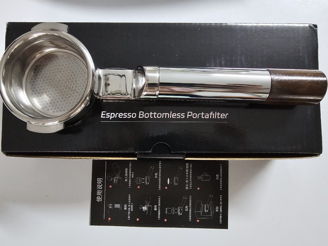 IKAPE E61 Openwork Bottomless Portafilter with High Extraction Precision Basket Coffee Tools (Category: Coffee Machines & Makers) located in Manila. Submitted by havrehomes (Listing ID 1465528454, Image 2). Description: gcash lalamove or pickup binondo manila.