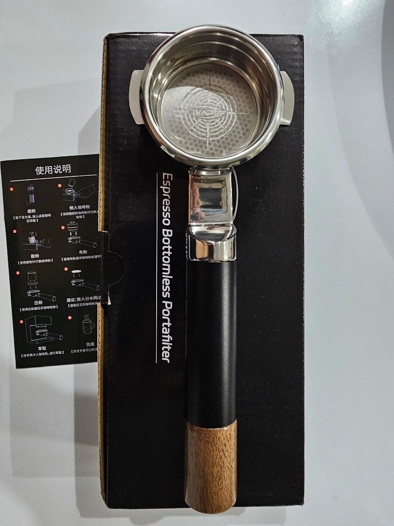 IKAPE E61 Openwork Bottomless Portafilter with High Extraction Precision Basket Coffee Tools (Category: Coffee Machines & Makers) located in Manila. Submitted by havrehomes (Listing ID 1465528675, Image 2). Description: gcash lalamove binondo manila.