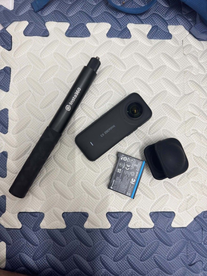 Insta360 x3 (Category: Video Cameras) located in Pasig City. Submitted by trekzwalker (Listing ID 1465429055, Image 1). Description: Selling insta360 x3. Inclusion invincible stick and cover.