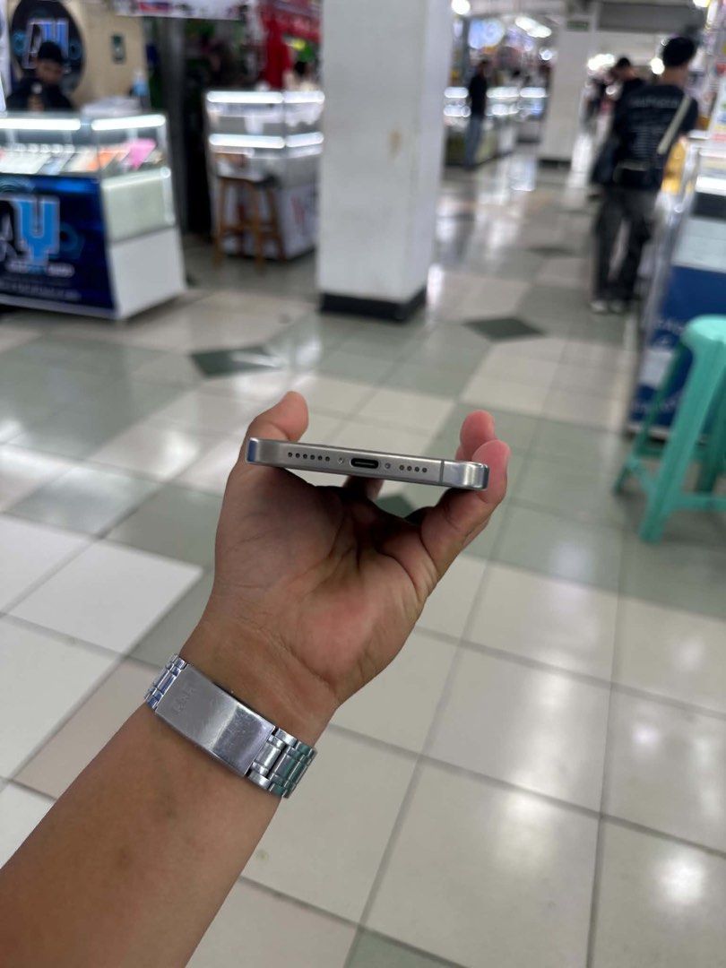 Iphone 15 Promax 1TB 98BH NTC approved openline no issues (Category: iPhone 15 Series) located in San Juan City. Submitted by najihahtelecomshop2018 (Listing ID 1465524141, Image 2). Description: Legit Store | Original unit FOR SALE | TRADE / SWAP ▫️INSTALLMENT thru: 🔸Credit Card (straight / installment) 🔸Ggives / Gcredit + 6% interest 🔸Spay Later + 6% interest (RFS: Buy and Sell any kinds of Gadgets) Description: iPhone 15 Promax 1TB ( other 