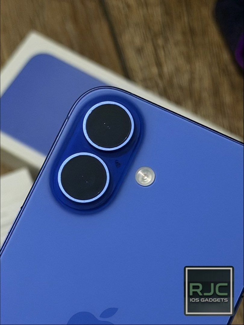 Iphone 16 128gb rush (Category: iPhone 16 Series) located in Pasig City. Submitted by rjc_iosgadgets (Listing ID 1465432136, Image 1). Description: ‼️ FOR SALE ‼️ Iphone 16 128gb Ultramarine 💙💙 ₱34,490 (price slightly negotiable) ☑️88 battery health (superb battery life) ☑️Local purchased from powermac ☑️Under Warranry til October 24, 2026 ☑️Like Brand New condition ☑️Camera Button ☑️48mp Camera ☑️Factory unlock / any sim ☑️Working face id and 