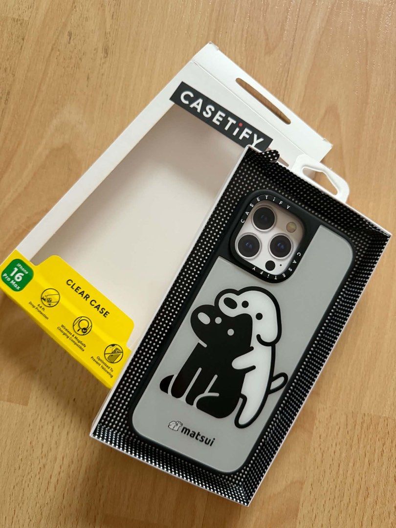 Iphone 16 Pro Max Casetify (Category: Cases & Sleeves) located in Pasig City. Submitted by m_decluttering (Listing ID 1465420992, Image 2). Description: 2 for 4,000 1 Brand New and 1 Used ( Good Condition).
