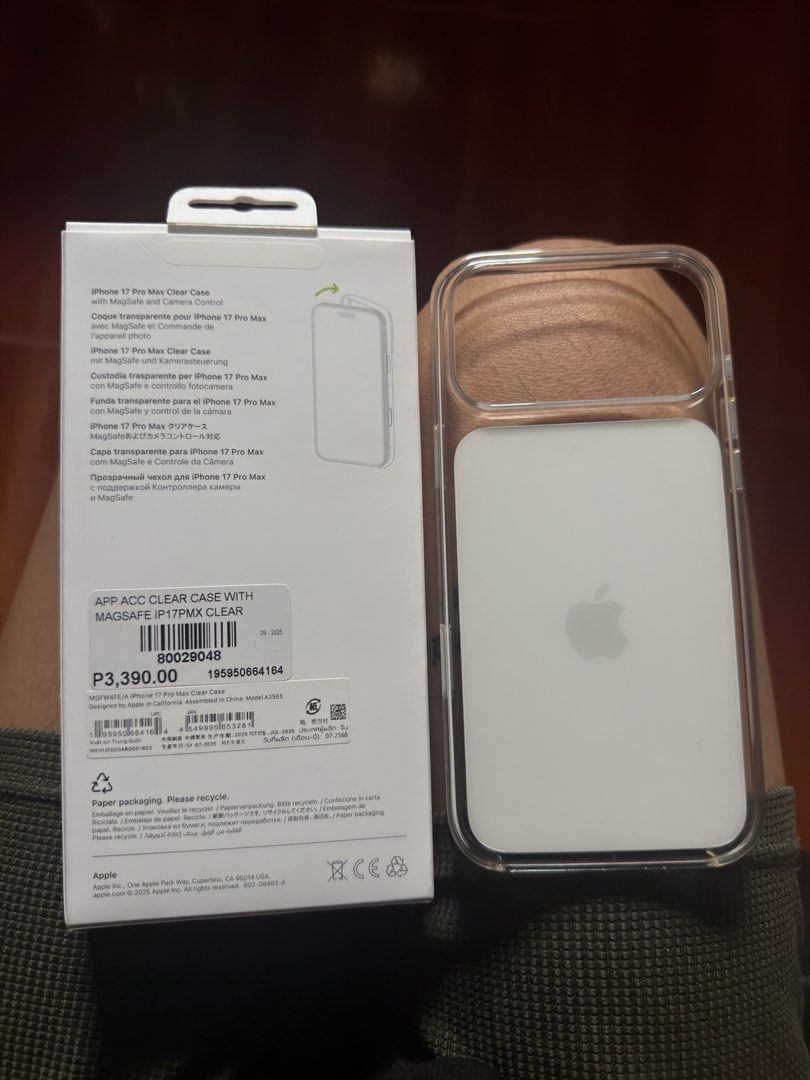 iPhone 17 Pro Max Case (Category: Cases & Sleeves) located in Manila. Submitted by calvincurates (Listing ID 1465452706, Image 2). Description: For sale iPhone 17 Pro Max cases - UAG Civilian (Orange) ₱2,000 - Apple Magsafe Case ₱2,000 TAGUIG AREA. LAST PRICE ALREADY ‼️.