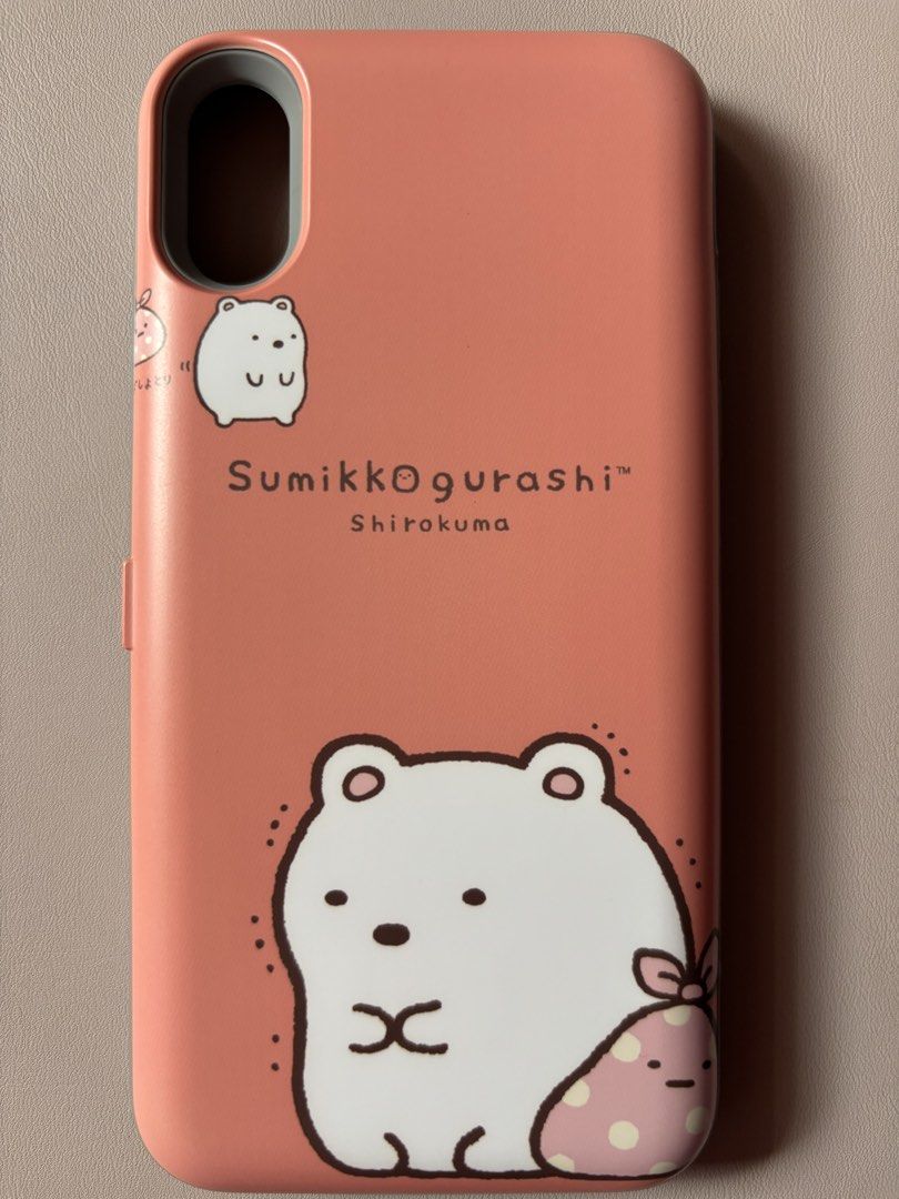 IPHONE X SUMIKKO GURACHI (Category: Cases & Sleeves) located in Pasay City. Submitted by 102598iris (Listing ID 1465403266, Image 2). Description: IPHONE X Pink Collection Sumikko Gurachi Bought at 250 use Once Need new owner Bought new Phone .