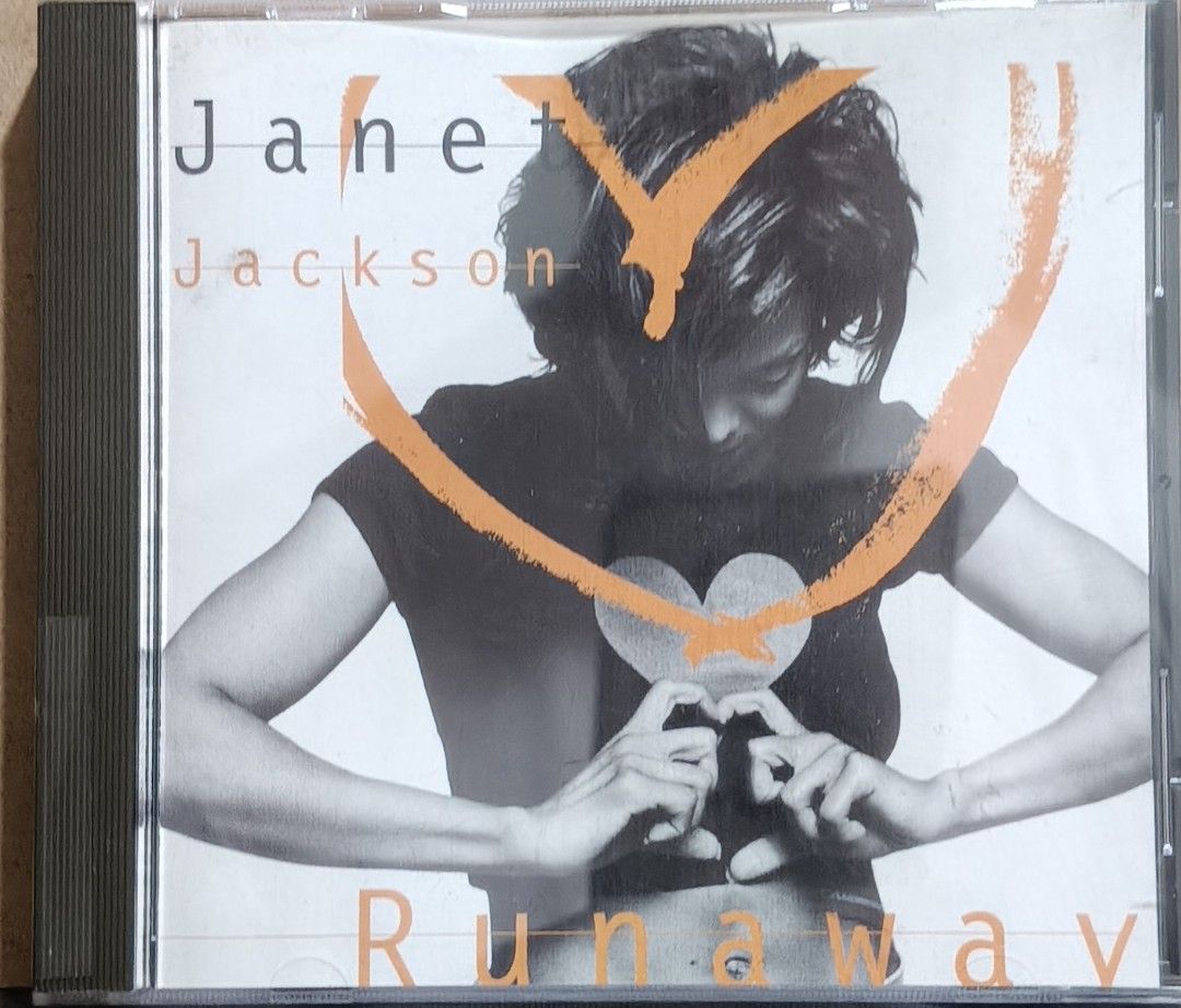 Janet Jackson Runaway CD Album (Category: CDs & DVDs) located in Manila. Submitted by ruelcabrer77078 (Listing ID 1465434479, Image 1). Description: - Artist: Janet Jackson - Title: Runaway Maxi Single CD - Tracks include: When I Think Of You mixes, Junior's factory mix, and the unplugged mix - Condition: Disc plays great; jewel case has standard wear - Includes: Original front cover and back inlay.