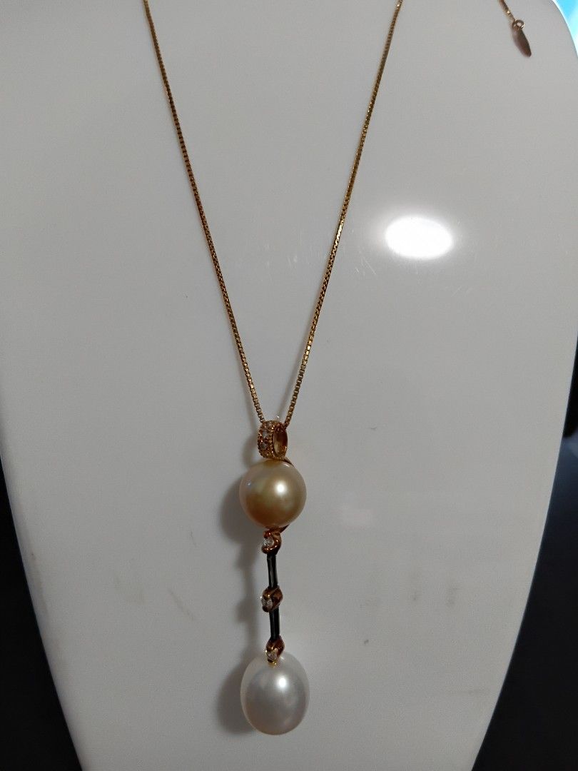 Japan gold necklace (Category: Luxury Accessories) located in Cainta. Submitted by lilicute06 (Listing ID 1465471541, Image 1). Description: japan gold with diamond yellow gold 8g.