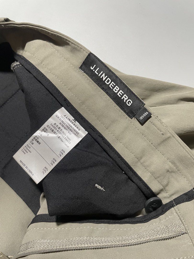 j.lindeberg Sasha Kostas Pants (Category: Trousers) located in Taguig. Submitted by sellnbustle (Listing ID 1465486036, Image 3). Description: J.Lindeberg Sasha Kostas Pants Pleated Size 36/34 36 waist 41.5” length 7” leg opening Authentic Like new condition.