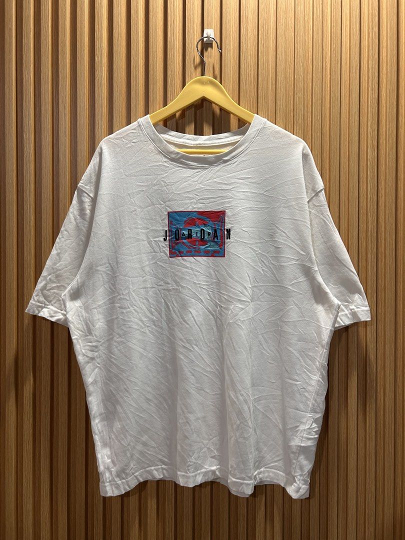 JORDAN (Category: Tshirts & Polo Shirts ) located in Tubod. Submitted by just_thrift.1 (Listing ID 1465470291, Image 1). Description: JORDAN ( EMBROIDERY LOGO ) Size: XL Dimes: 23x29 Color Rate: 9.8/10.