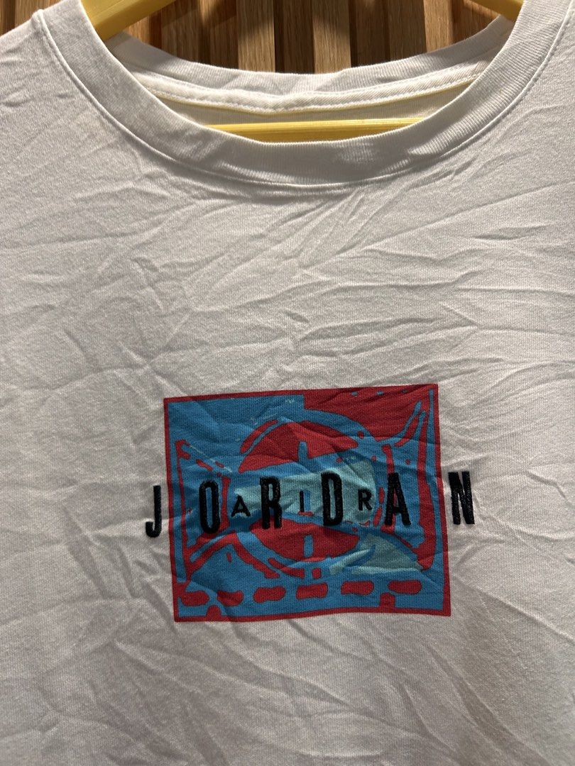 JORDAN (Category: Tshirts & Polo Shirts ) located in Tubod. Submitted by just_thrift.1 (Listing ID 1465470291, Image 2). Description: JORDAN ( EMBROIDERY LOGO ) Size: XL Dimes: 23x29 Color Rate: 9.8/10.