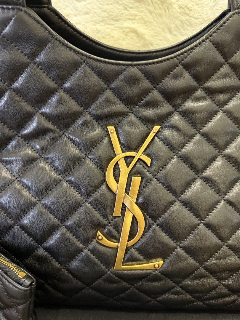 *JUST ARRIVED!* Rare YSL Icare Medium Bag with Pouch (Category: Tote Bags) located in Manila. Submitted by mrsmdxbseller (Listing ID 1465393327, Image 2). Description: .