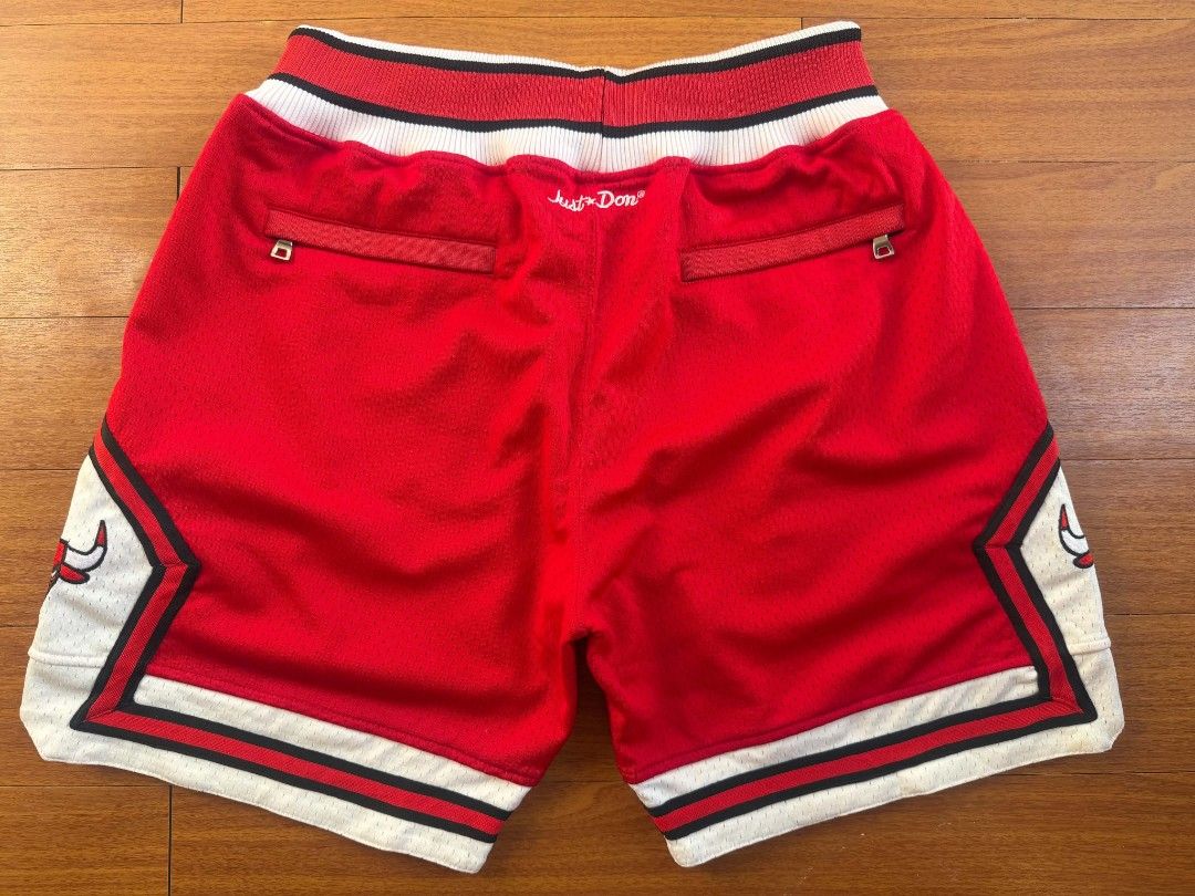 Just Don X Chicago Bulls (Category: Shorts) located in Paranaque City. Submitted by prettyboy26 (Listing ID 1465389533, Image 2). Description: READING IS ESSENTIAL AS RESPECT Just Don X Chicago Bulls Size XL on tag but fits smaller Adjustable waistband Fits up to size 34 Please check photos for dimension Good condition or better PM for me info Strictly no return no exchange All sales are final Asking price is 3,000.
