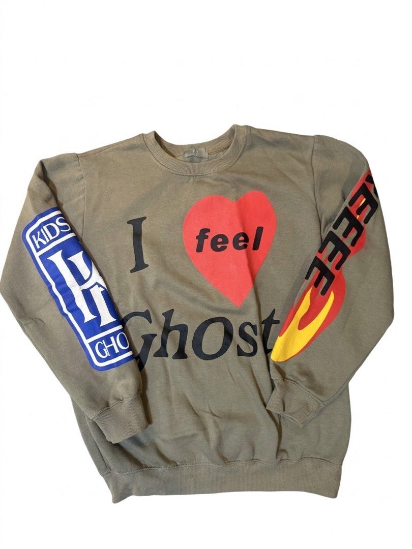 Kid Cudi Kanye West Sweater (Category: Coats, Jackets and Outerwear) located in Manila. Submitted by lessstuffstudio (Listing ID 1465466436, Image 1). Description: Kid Cudi Kanye West Tour Sweater Size XL Thrifted Negotiable for sure buyers.