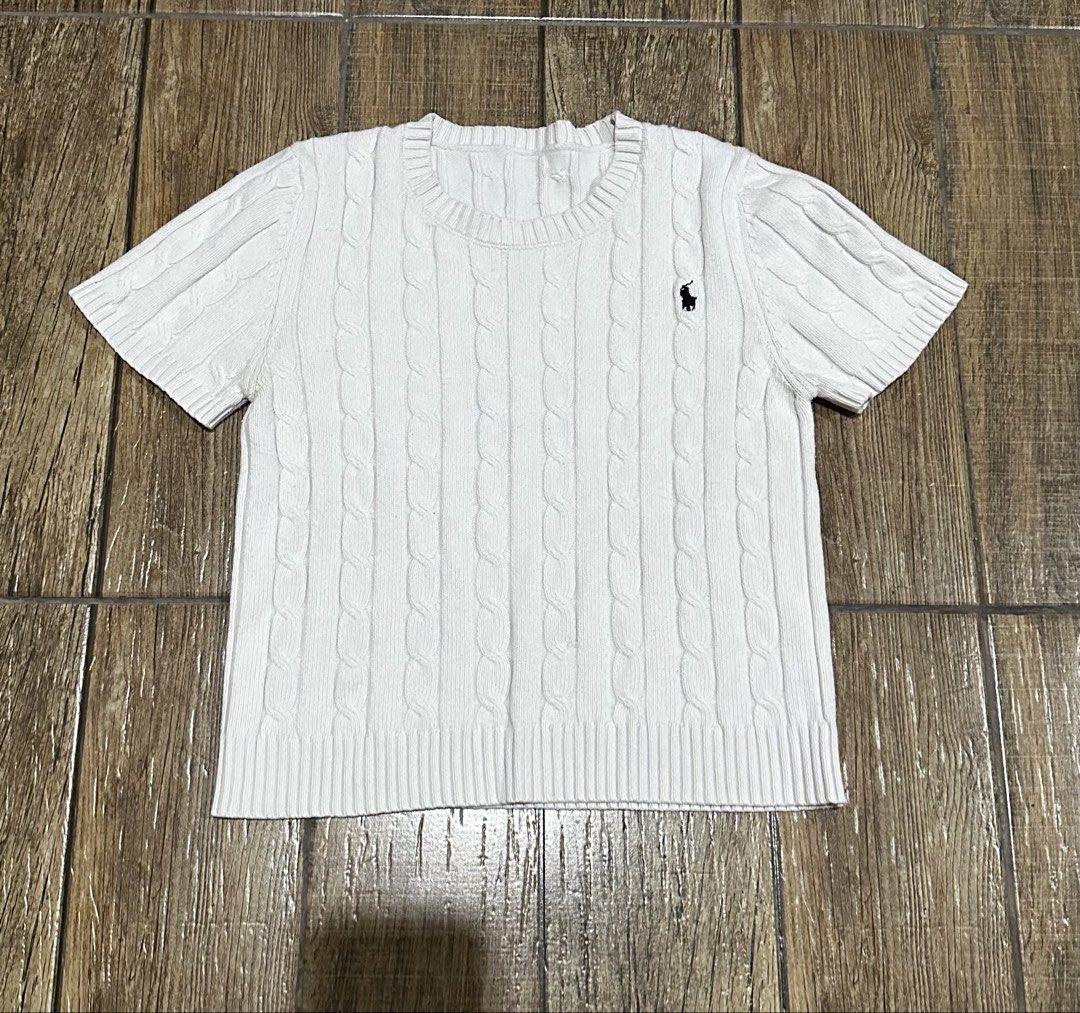 KNITTED RL (Category: Tshirts & Polo Shirts ) located in Manila. Submitted by urban-vintage_2 (Listing ID 1465531330, Image 1). Description: ISSUE:NONE( NEED WASH ) MOP :GCASH ( NO COD ) SHIP VIA : LALAMOVE & J&T LOCATION : PASIG CITY LENGTH : 18 WIDTH : 16.