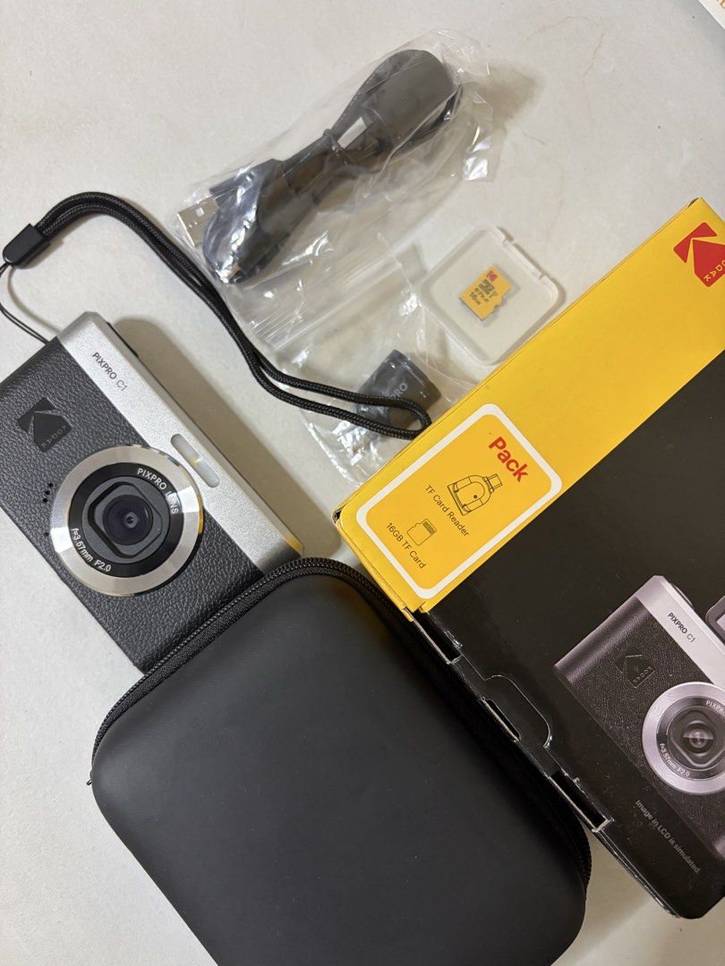 KODAK PIXPRO C1 (Category: Cameras) located in Quezon City. Submitted by silverphoenix_997924 (Listing ID 1465573391, Image 2). Description: KODAK PIXPRO C1 (Free digicam box) 1 month old (good as new and under warranty) Comes with: (Complete inclusions) Box Chord Memory Card Memory Card Reader FREE digital camera box/bag.
