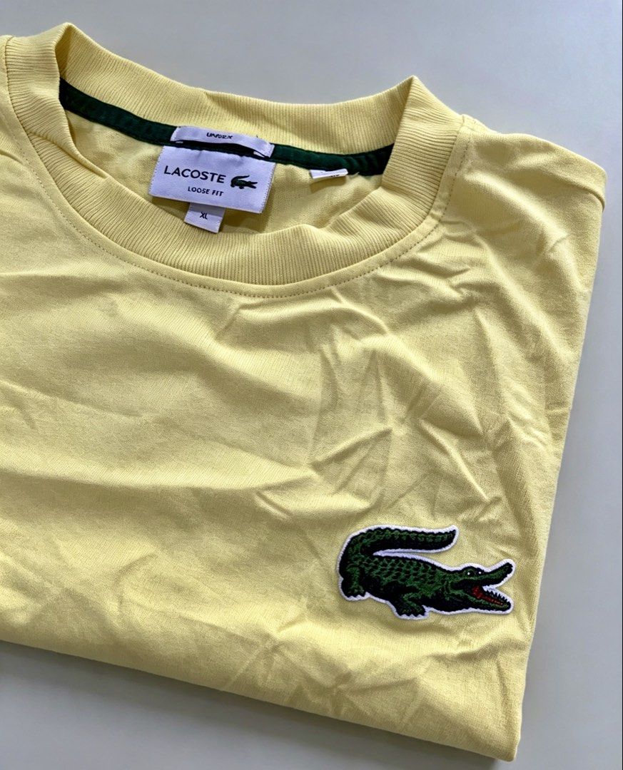 Lacoste (Category: Tshirts & Polo Shirts ) located in Bato. Submitted by itsmethriftlist (Listing ID 1465431628, Image 3). Description: 26/28 Issue stain .