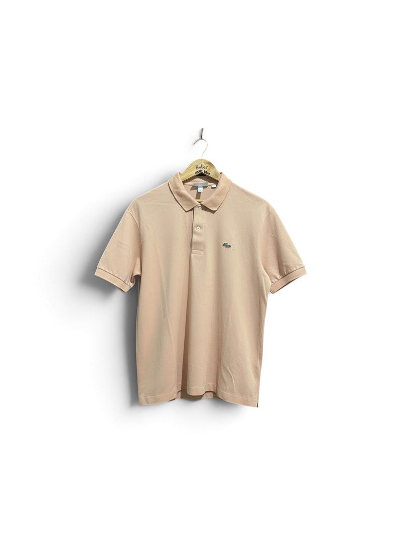 Lacoste Peach Polo (Category: Tshirts & Polo Shirts ) located in Manila. Submitted by 6amthrift (Listing ID 1465434845, Image 1). Description: 22 x 28.