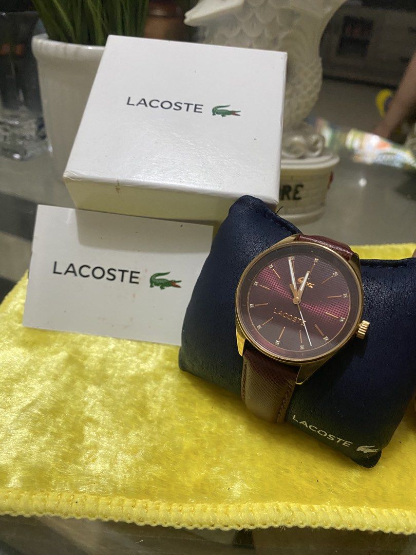 Lacoste Philadelphia (Model 2000934) (Category: Women's Watches) located in Tarlac. Submitted by nate4stuffs (Listing ID 1465402779, Image 1). Description: bought in usa, excellent condition .