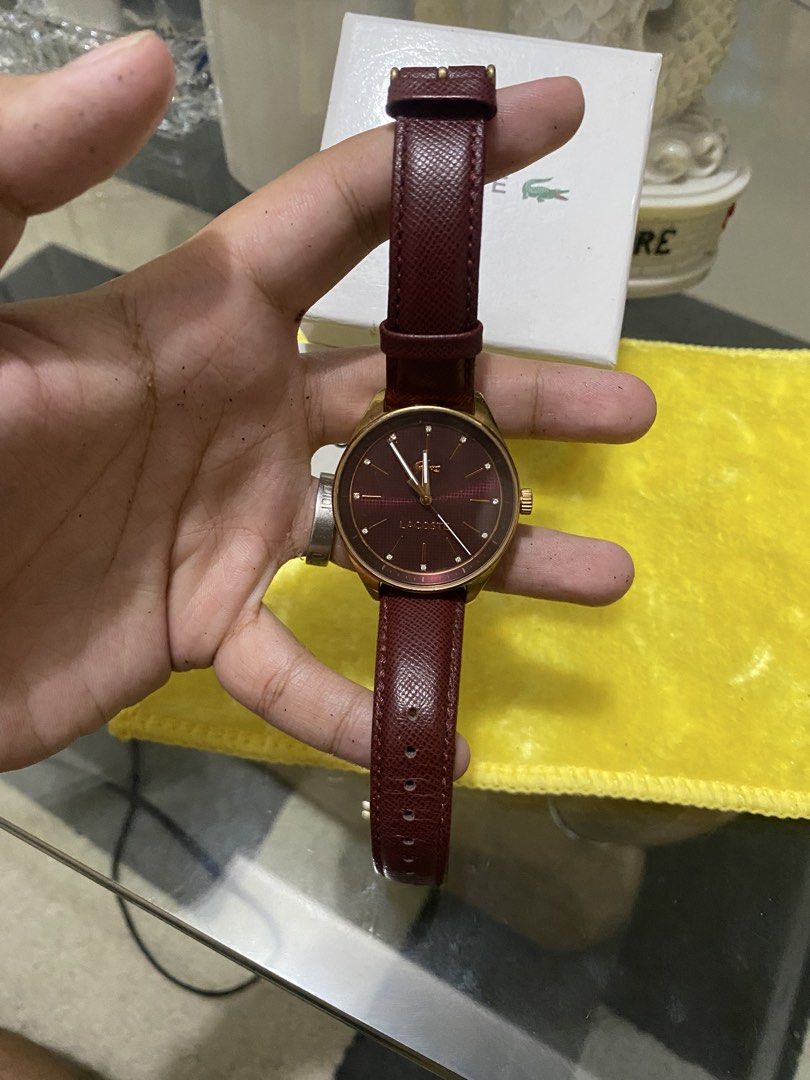 Lacoste Philadelphia (Model 2000934) (Category: Women's Watches) located in Tarlac. Submitted by nate4stuffs (Listing ID 1465402779, Image 2). Description: bought in usa, excellent condition .