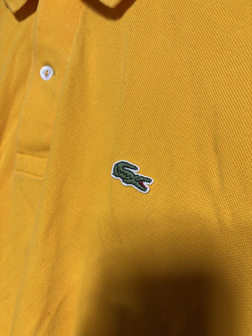 Lacoste Polo Shirt (Category: Tshirts & Polo Shirts ) located in Aparri. Submitted by bry_thrifts (Listing ID 1465490158, Image 3). Description: Width: 23” Length: 27.7” Color rate: 9.8/10 Condition: 9.8/10 Issue: need wash and lints(can be remove).