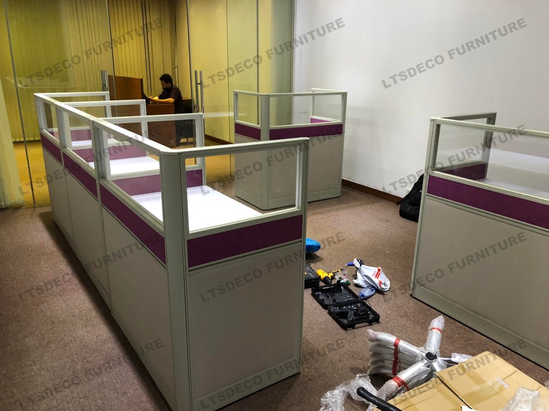 LAMINATED WITH GLASS WORKSTATION OFFICE PARTITION (Category: Office Furniture & Fixtures) located in Quezon City. Submitted by gel.ltsdeco29 (Listing ID 1465383697, Image 3). Description: LTSDECO Home and Office Furniture Trading MANUFACTURER • FABRICATOR • SUPPLIER Looking for office furniture, modular partitions, workstations, or customized furniture? We can help! LTSDECO Home and Office Furniture Trading is a trusted manufacturer, fabricator, 