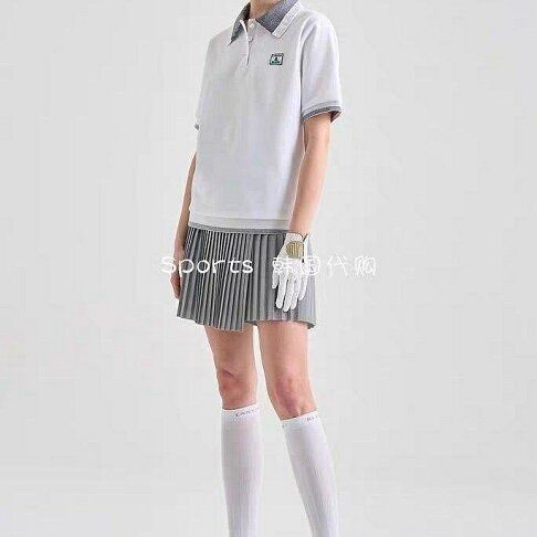 Lanvin Blanc Golf Polo Shirt (Category: Activewear) located in Cebu City. Submitted by handpickedxthrift (Listing ID 1465485764, Image 1). Description: Lanvin Blanc Golf Polo Shirt😍 Knitted Excellent Size L 20 x 22 Need wash only Mine📩 Toledo Cebu Unli Vc/Vouch.