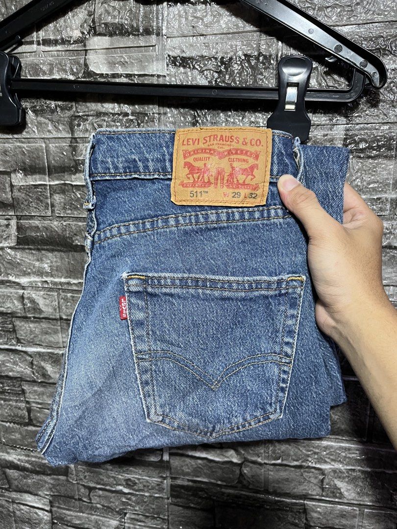 Levi’s 511 Made In Egypt Original Denim Pants (Category: Jeans) located in Manila. Submitted by flex_curation (Listing ID 1465505396, Image 1). Description: 29W 32L 40 LENGTH IN MEASURING TAPE IN VERY GOOD CONDITION AND IN PRESENTABLE CONDITION BACOOR CAVITE LOC.