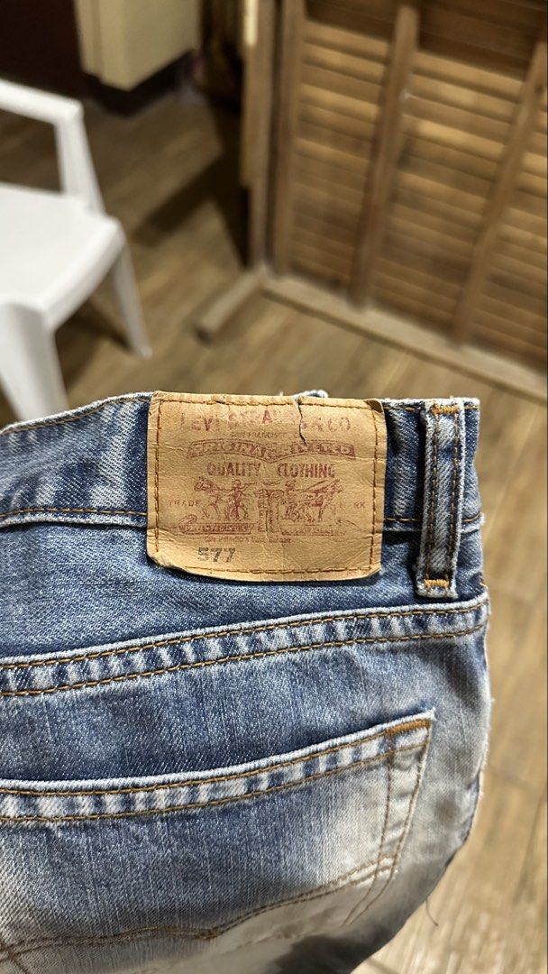 LEVIS BOOTCUT JEANS (Category: Jeans) located in Manila. Submitted by urban-vintage_2 (Listing ID 1465527461, Image 3). Description: ISSUE: NONE ( NEED WASH ) MOP :GCASH ( NO COD ) SHIP VIA : LALAMOVE & J&T LOCATION : PASIG CITY LENGTH : 39 WIDTH : 30 HEM : 8-9.