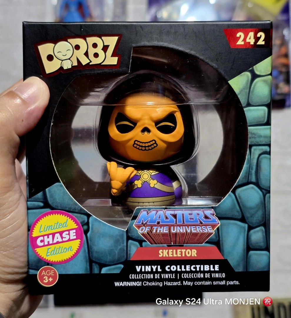 LIMITED EDITION ☠️🔥 (Category: Character Goods) located in Pasay City. Submitted by monjentoysandcollectibles (Listing ID 1465436056, Image 1). Description: MOTU DORBZ 242 ☠️🔥 Metallic finish ☠️ US EXCLUSIVE 🔥 SKELETOR Chase LIMITED EDITION 🔥 VinyL Collectible ☠️ collectors item ✅️ Condition: SEALED ☠️ Price: 1499 only 💵 MOP: GCash | PASAY/GREENHILLS 📌 Pickup Shipping Lalamoves Grabs LBC 🔴.