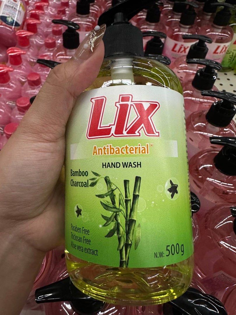 Lix hand soap (Category: Sanitizers & Disinfectants) located in Manila. Submitted by aurelleph (Listing ID 1465524565, Image 3). Description: 🎀FOLLOW OUR FB, IG AND TIKTOK Stay updated with our latest products, new arrivals, announcements, and restocks. IG: @aurellephofficial FB: Aurelle TIKTOK: aurellephofficial See you there! ♡ .