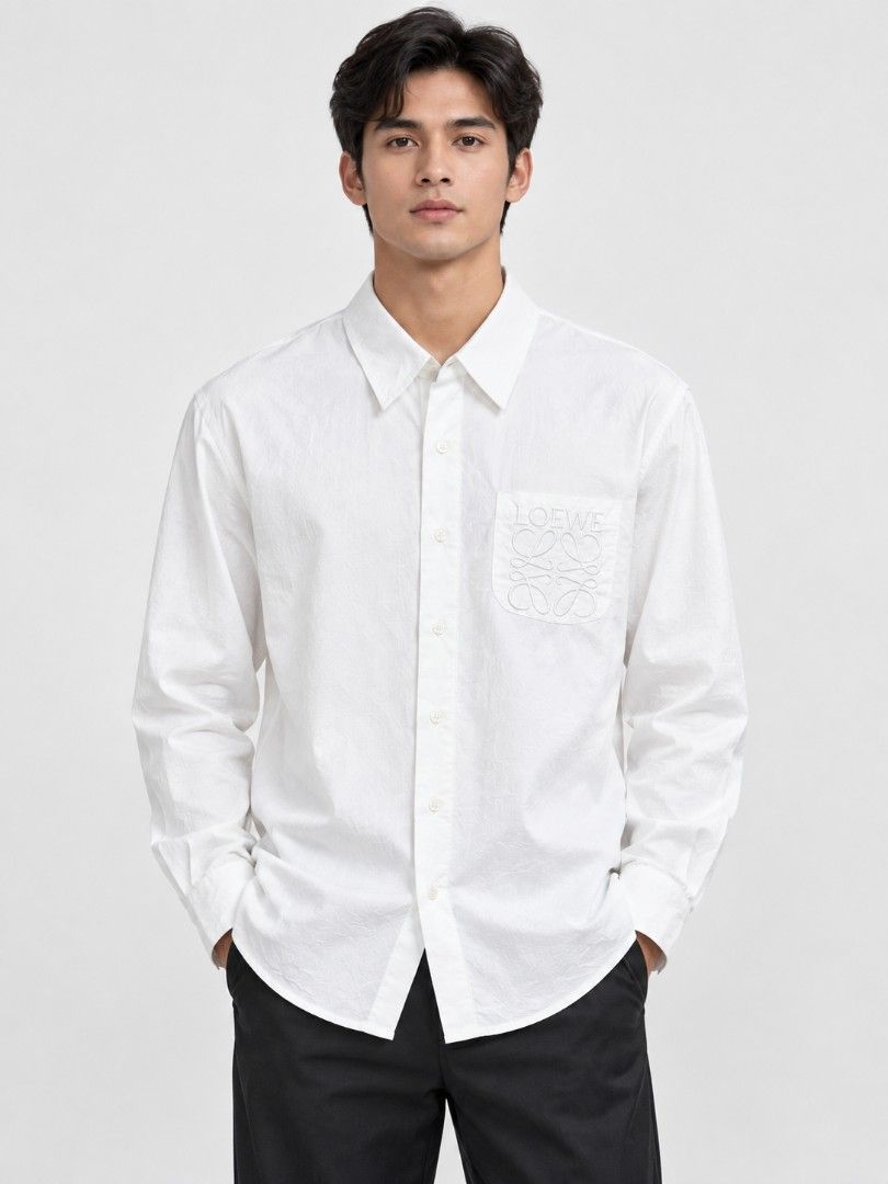 ✅Loewe Polo (Category: Formal Shirts) located in Dumaguete. Submitted by good_stuff_dgte (Listing ID 1465425395, Image 1). Description: ✅Loewe Polo -₱1500 -Size medium (20x26.5-27.5) -Color rate 10/10 -No issue (asnew condition).