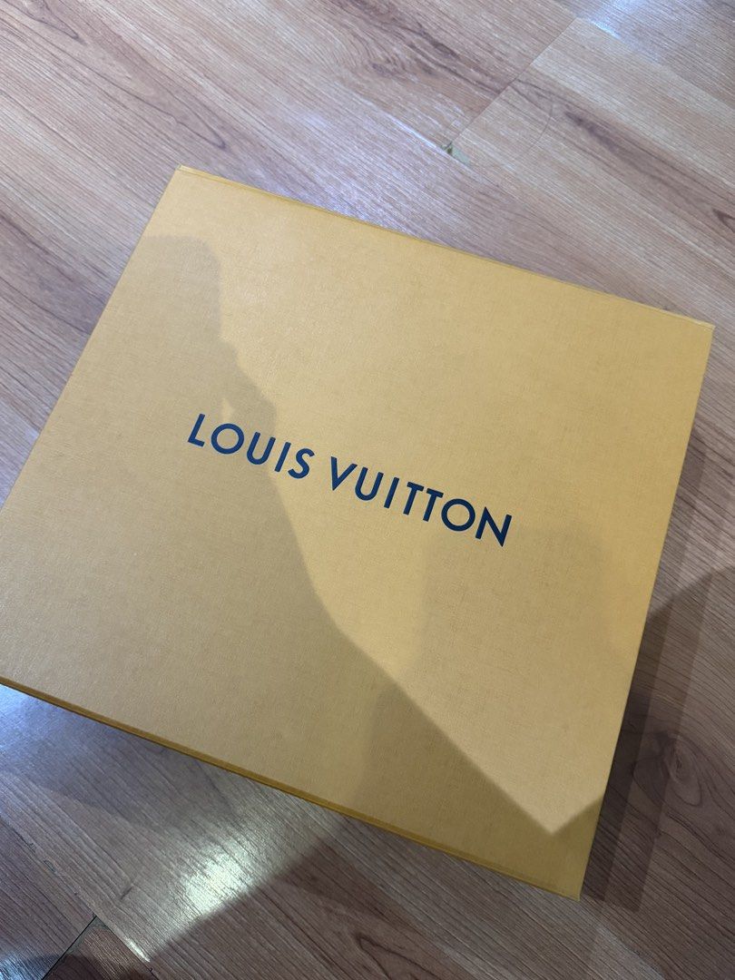 Louis Vuitton Paris Box and paperbag (Category: Luxury Bags & Wallets) located in Quezon City. Submitted by theluxuryrack (Listing ID 1461586859, Image 2). Description: - Original Louis Vuitton box - Includes outer sleeve - "Maison fondée en 1854 Paris" detail - Ideal for storing small items or as a display piece.