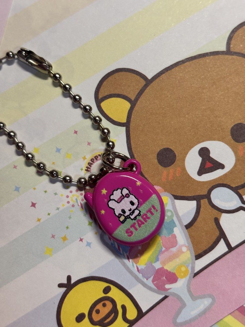Lovelitchi Tamagotchi Keychain (Category: Vintage Collectibles) located in San Juan City. Submitted by glitznpops.ph (Listing ID 1465390929, Image 2). Description: .