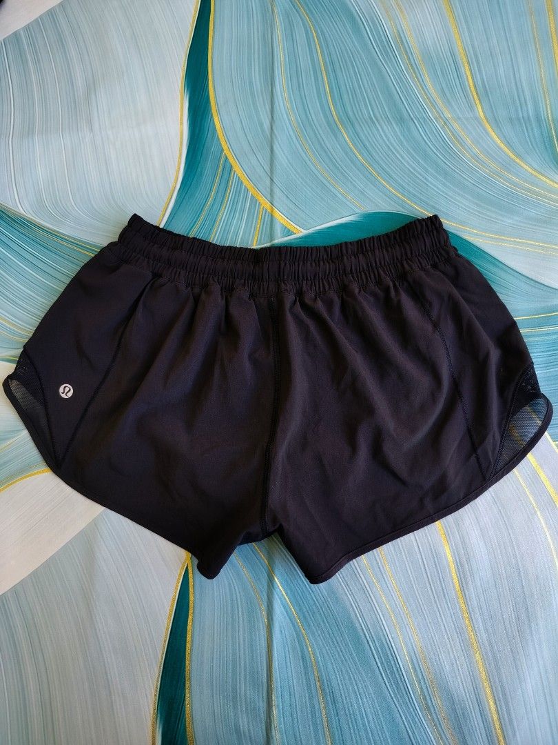 Lululemon Black Athletic Shorts Size 8 Regular (Category: Shorts) located in Manila. Submitted by gerald_quinto (Listing ID 1465479736, Image 1). Description: - Brand: Lululemon -Waist 26-34 - Style: Athletic shorts / Running shorts - Color: Solid Black - Size: 8 (Regular fit) - Waistband: Comfortable elastic - Details: Breathable mesh side panels near the hem, iconic silver Lululemon logo on the left leg - Material: Lightweight and breathable, p