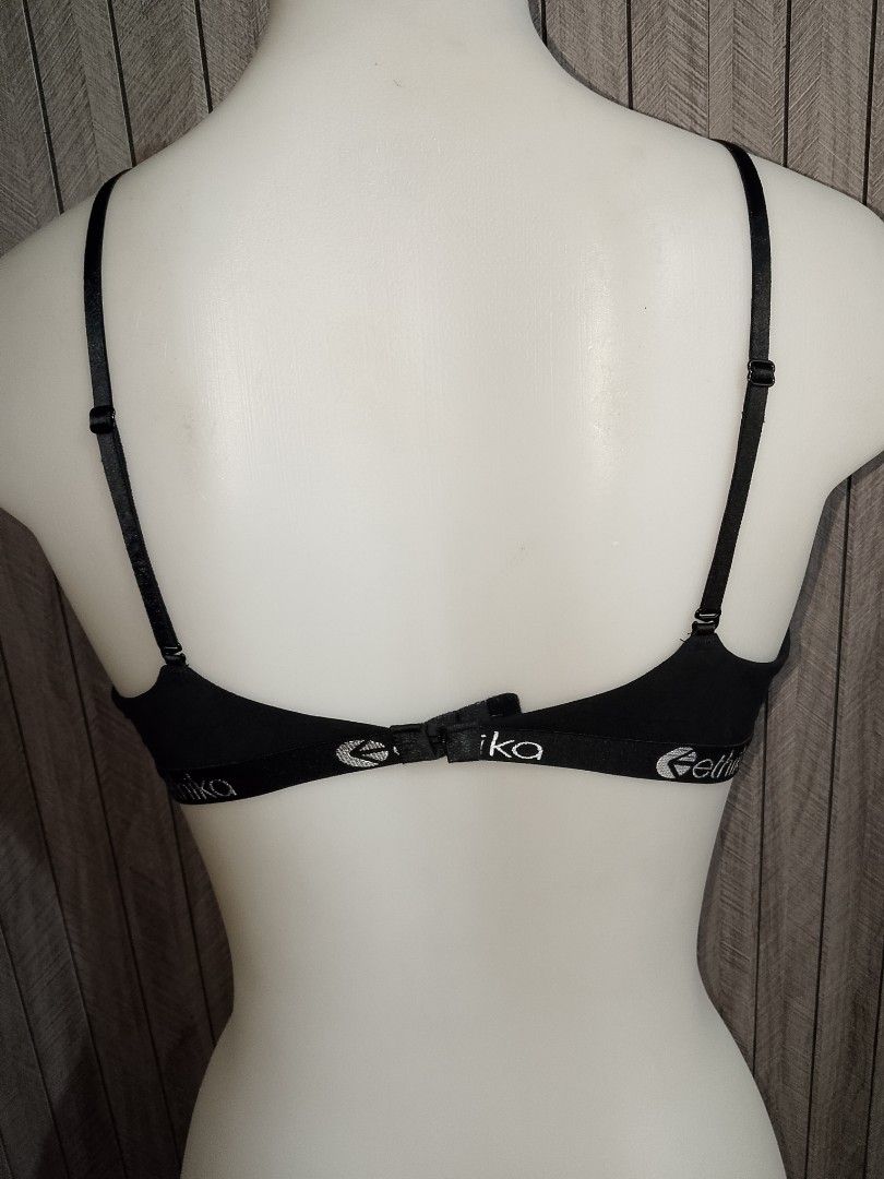 M: ETHIKA medium black bra no pads double lining (Category: Undergarments & Loungewear) located in Manila. Submitted by truecrystal-1407 (Listing ID 1465444750, Image 3). Description: .