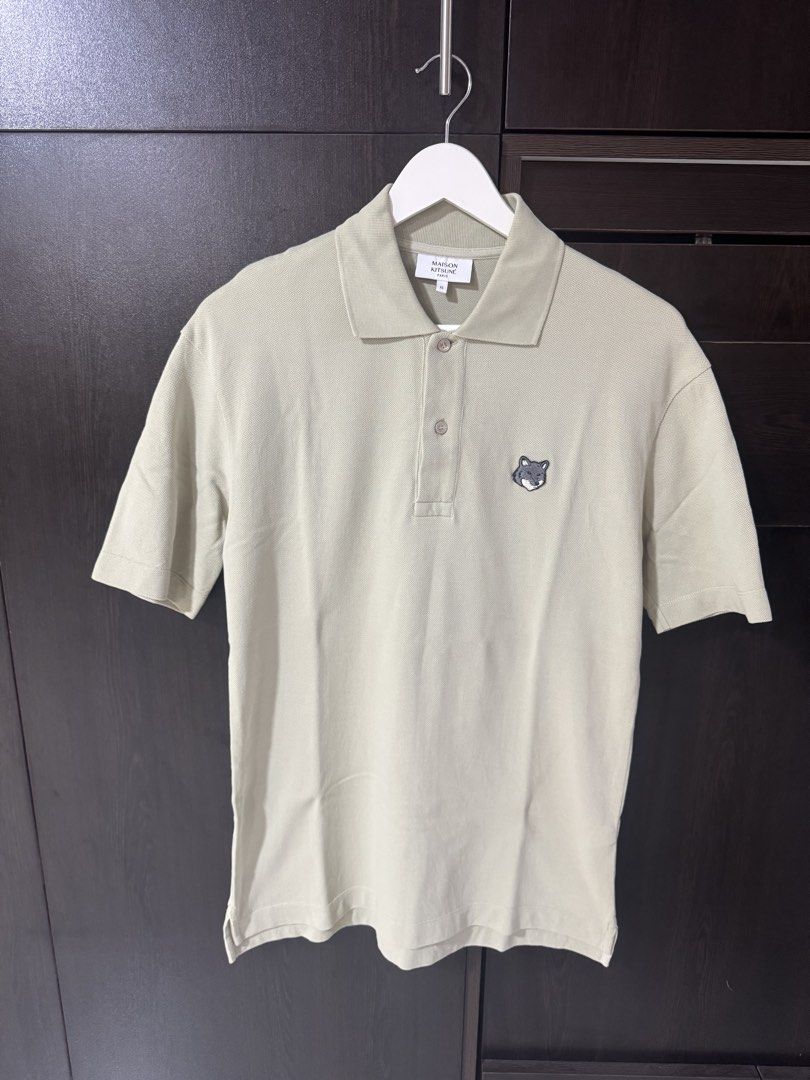 Maison Kitsuni (Category: Tshirts & Polo Shirts ) located in Pasay City. Submitted by josec03 (Listing ID 1465573403, Image 1). Description: Relaxed fit Polo Shirt. Maison Kitsuni. Used once only. L = 30" W = 20".