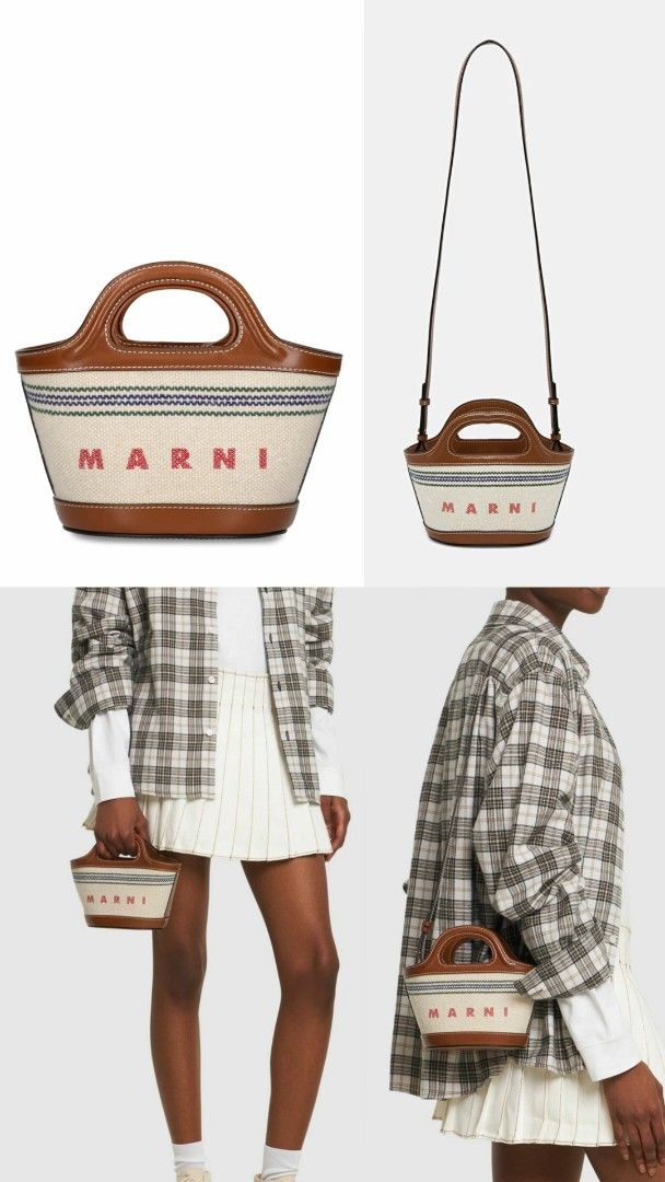 MARNI - Micro Tropicalia Top Handle Bag (Category: Luxury Bags & Wallets) located in Puerto Princesa. Submitted by jercksthriftph (Listing ID 1465505384, Image 2). Description: MARNI - Micro Tropicalia Top Handle Bag, Ecellent condition , item is thrifted/ukay.