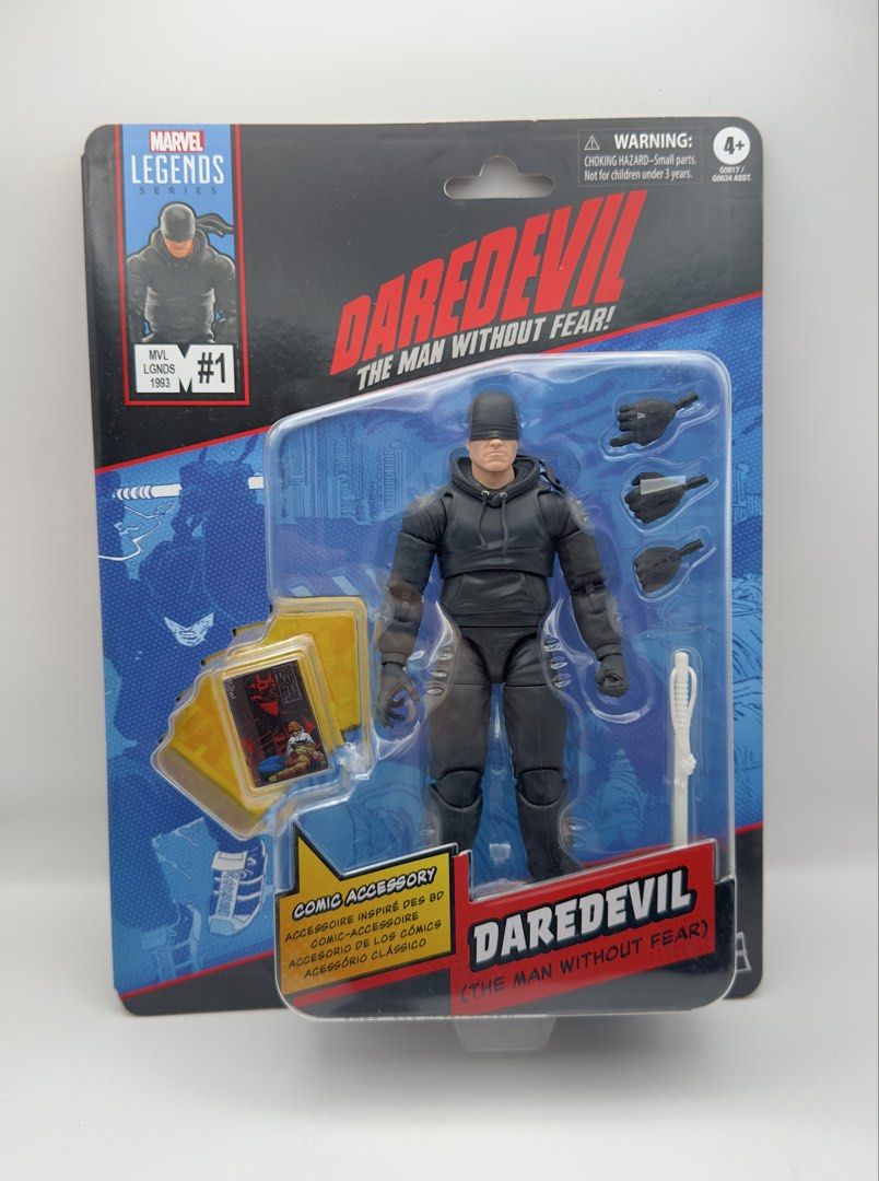 Marvel Legends Daredevil The Man Without Fear MISC / Sealed (Category: Figurines & Statues) located in Manila. Submitted by totoyscollectibles (Listing ID 1465434640, Image 1). Description: Payment ✅ Maribank ✅ GCash ✅ BDO ✅ GOtyme Shipping Options: 🚚 Lalamove (For Schedule) 📮 LBC (Cash on Pickup) 📦 J&T Express 📍 Location: San Miguel Manila Available @ ToToys Collectibles.