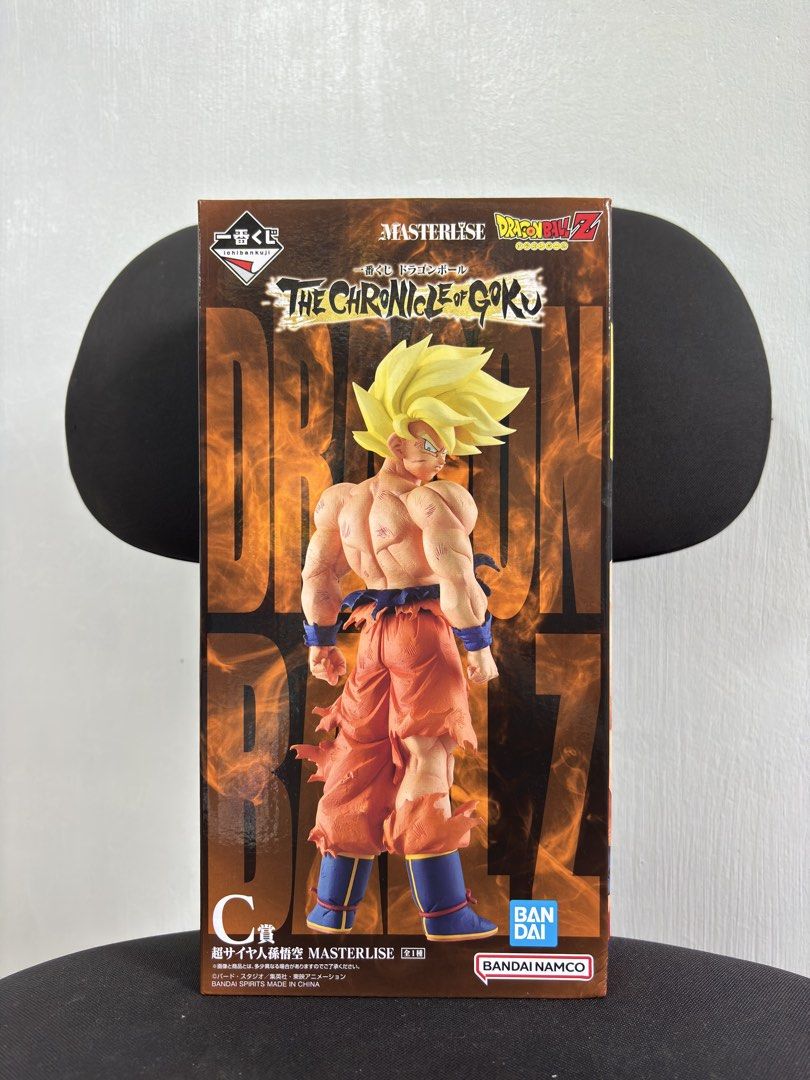 Masterlise Goku SSJ (Category: Figurines & Statues) located in Bulacan. Submitted by funkopatsaiyajin (Listing ID 1465461859, Image 1). Description: MISB - Mint in Sealed Box 📍Location : SJDM Bulacan / North Caloocan 🚚 MOD : LBC / Lalamove / Grab Express / Drop&Go 💳MOP : GCash / GoTyme / Maribank / Maya Express.