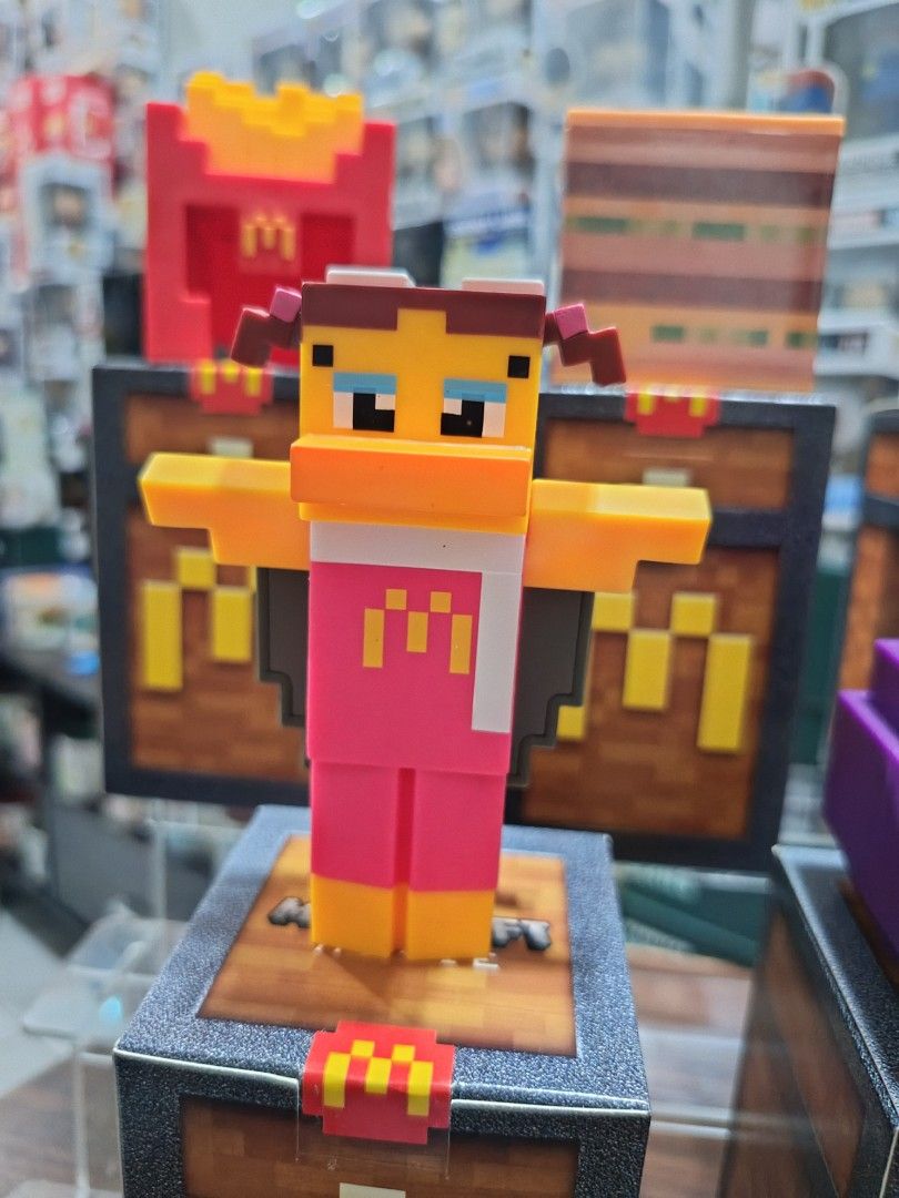 McDonalds Minecraft (Category: Designer & Blind Box Toys) located in Manila. Submitted by katunying2021 (Listing ID 1465494053, Image 3). Description: Minecraft from McDonalds take all for only 600 for Lalamove pick up and shipping location: Tondo, Manila.
